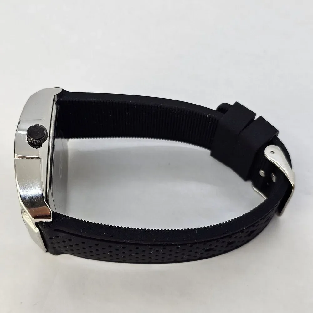 Bellany Expedition Men's Watch 41MM Black Dial Black‎ Plastic Bands New Battery